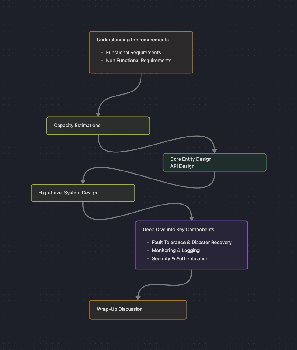 Planning the System Design Interviews